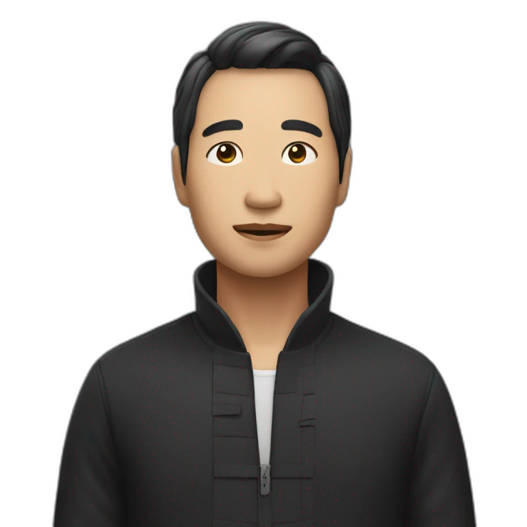 un homme noir asiatique emoji