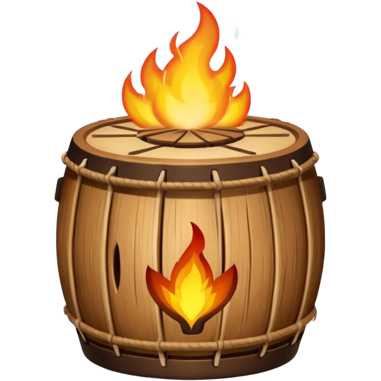 SHAMAN DRUM FIRE emoji