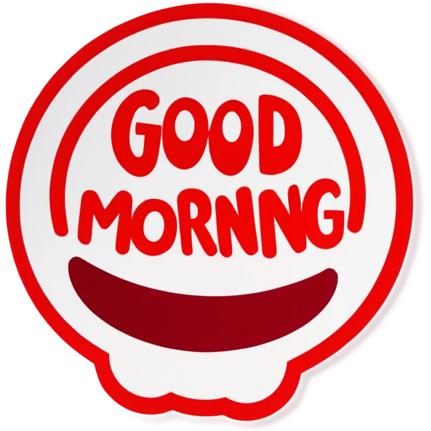 GOOD MORNING emoji