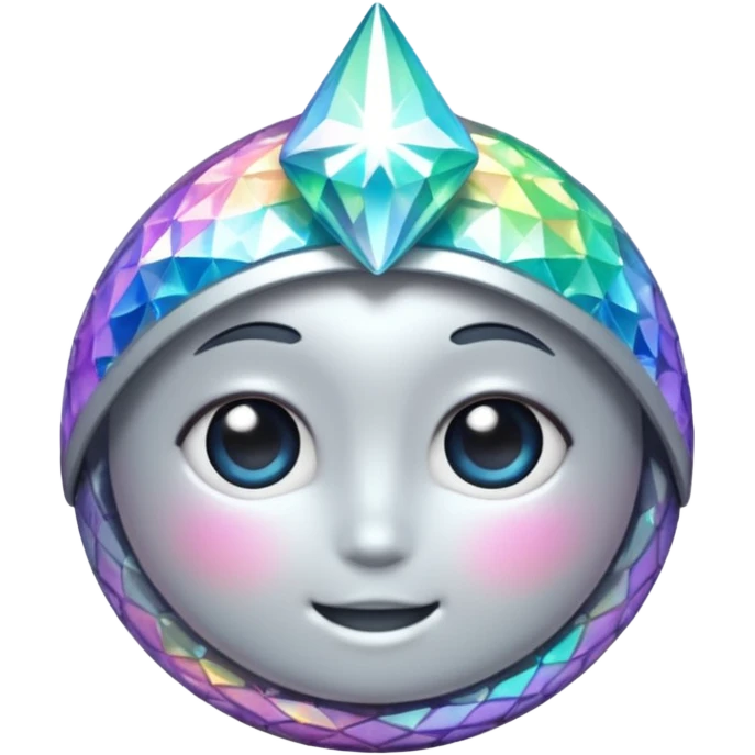 A sparkle that is silver  emoji