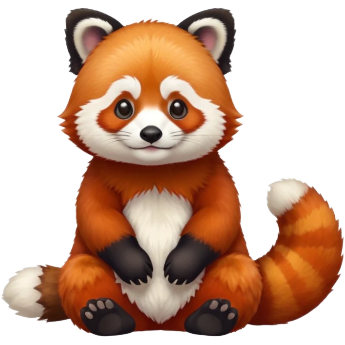 Red panda emoji