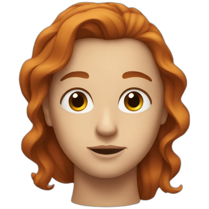 Un noir qui embrasse une rousse emoji
