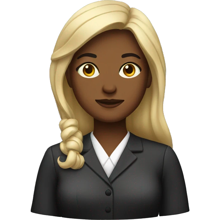 Female lawyer  emoji