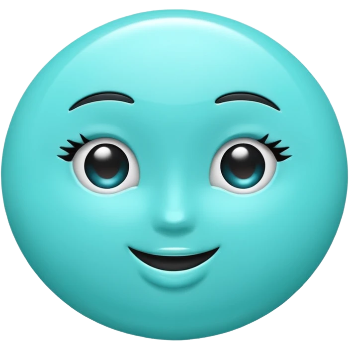 Tiffany blue emoji