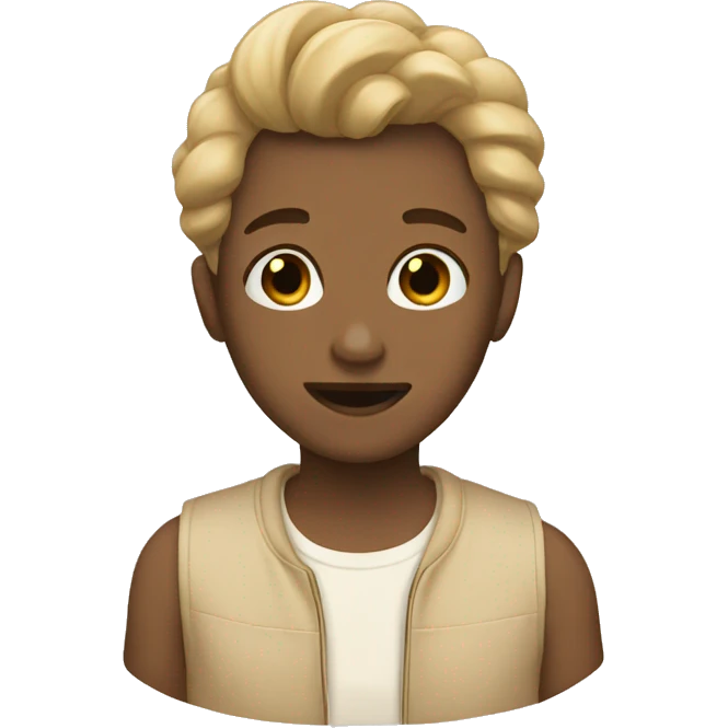 beige aesthetic emoji