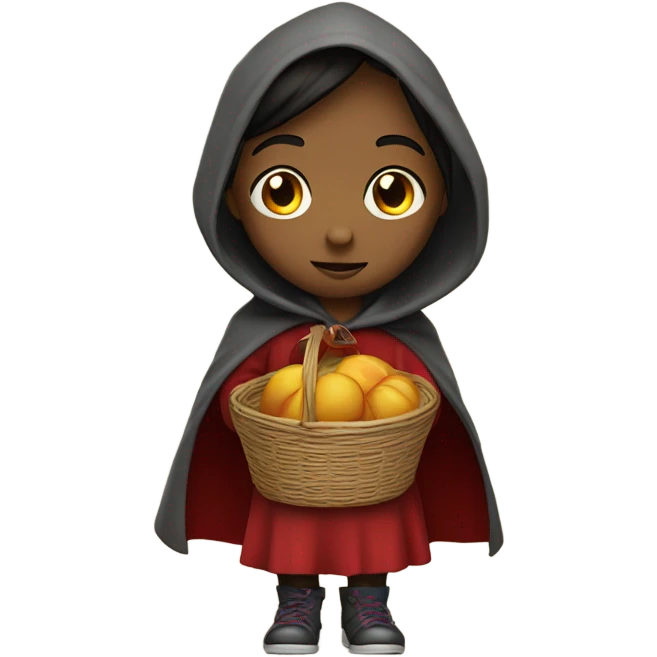 Little Red riding hood emoji