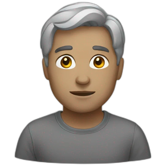 Grey emoji