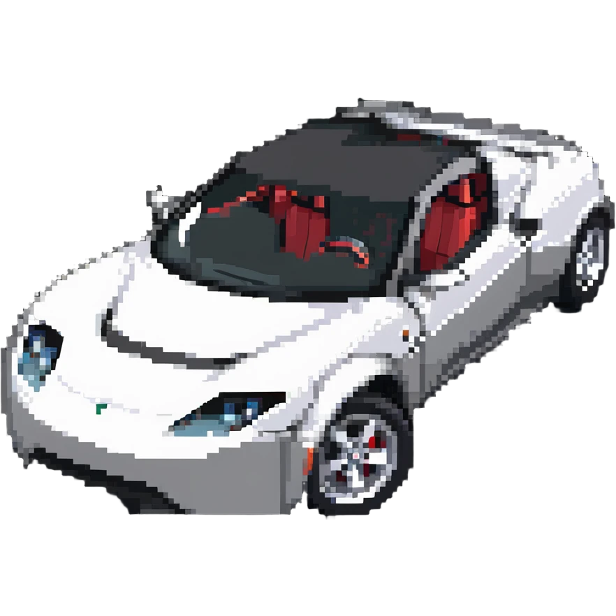 Tesla Roadster sports car emoji