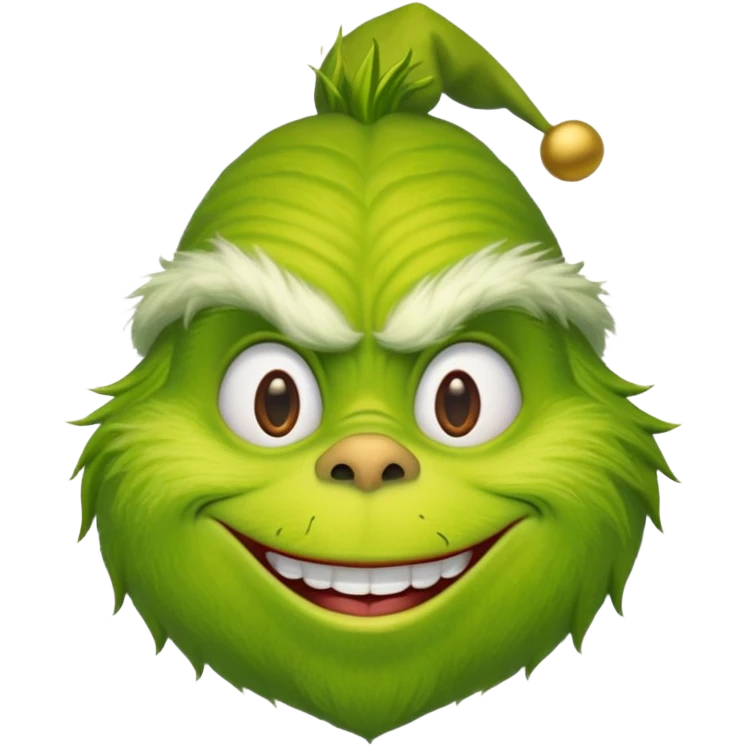 The grinch that stole christmas emoji