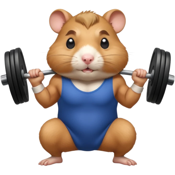 weightliftinghamster emoji
