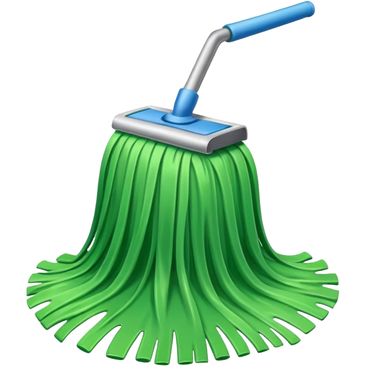 green mop emoji