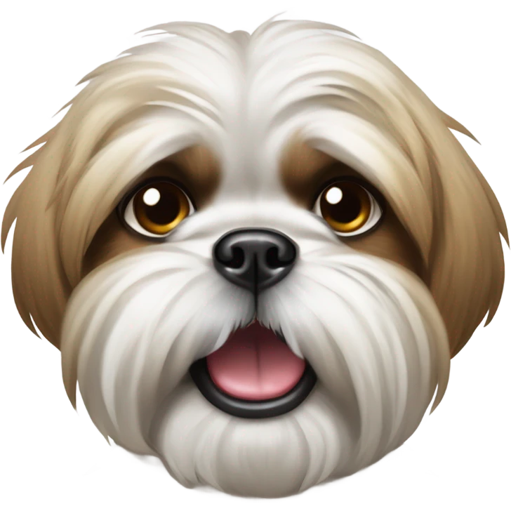 Shitzu angry emoji