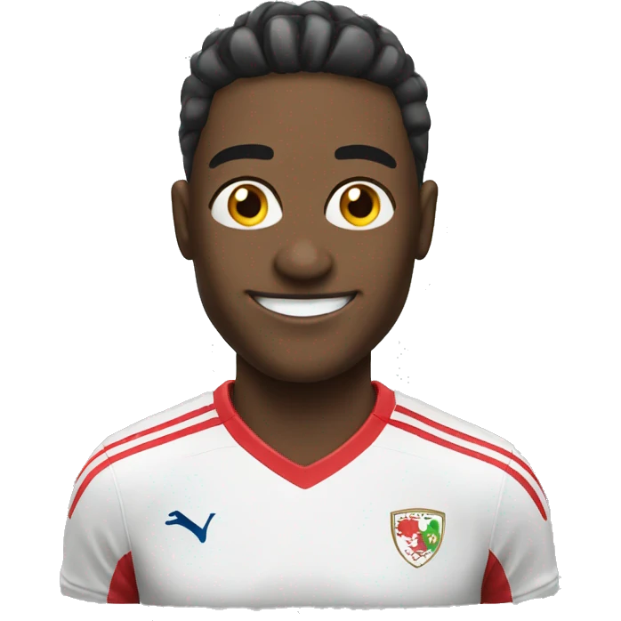 happy footballer emoji