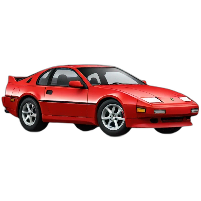 Red 300zx turbo emoji