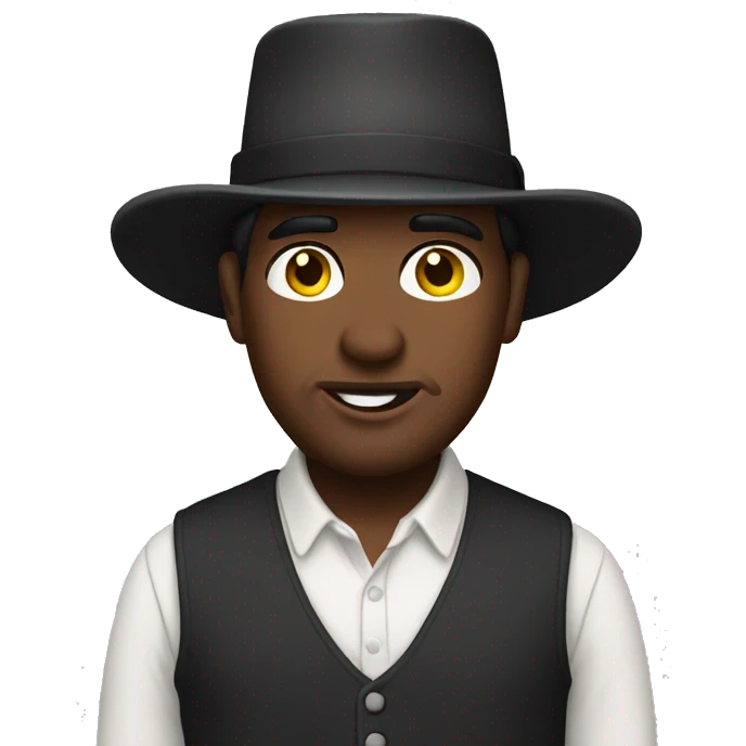 Make an Amish man emoji