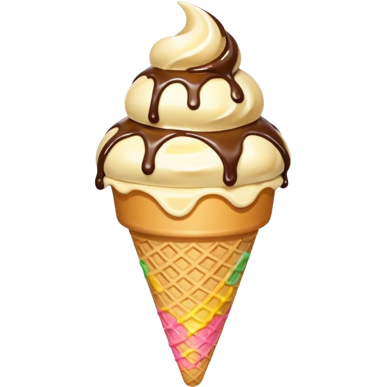 ice cream cone emoji