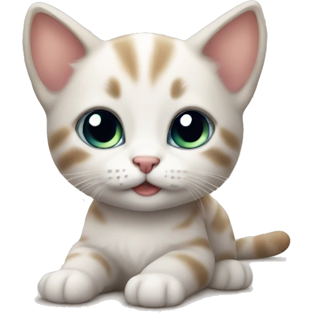 cute kitten emoji