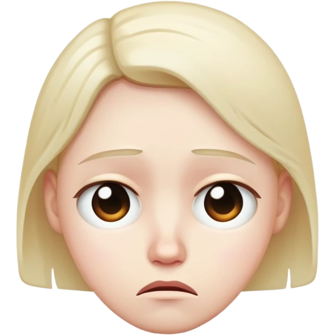 disappointed face emoji