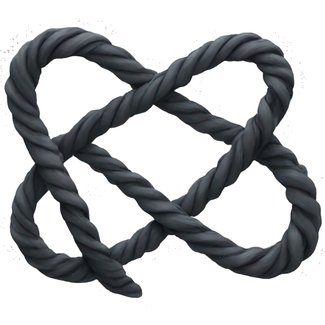Infinity twisted  emoji