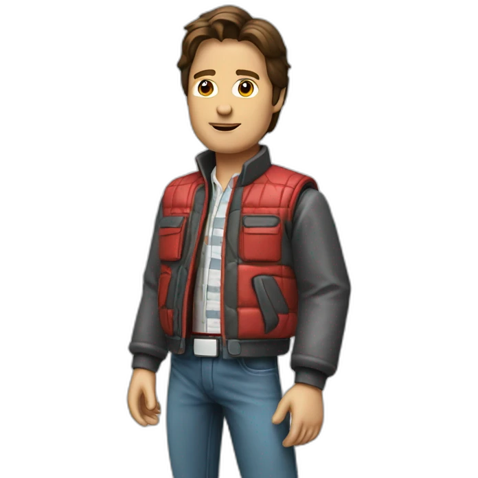 marty mcfly emoji