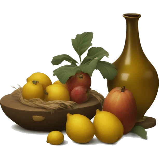 vintage still life emoji