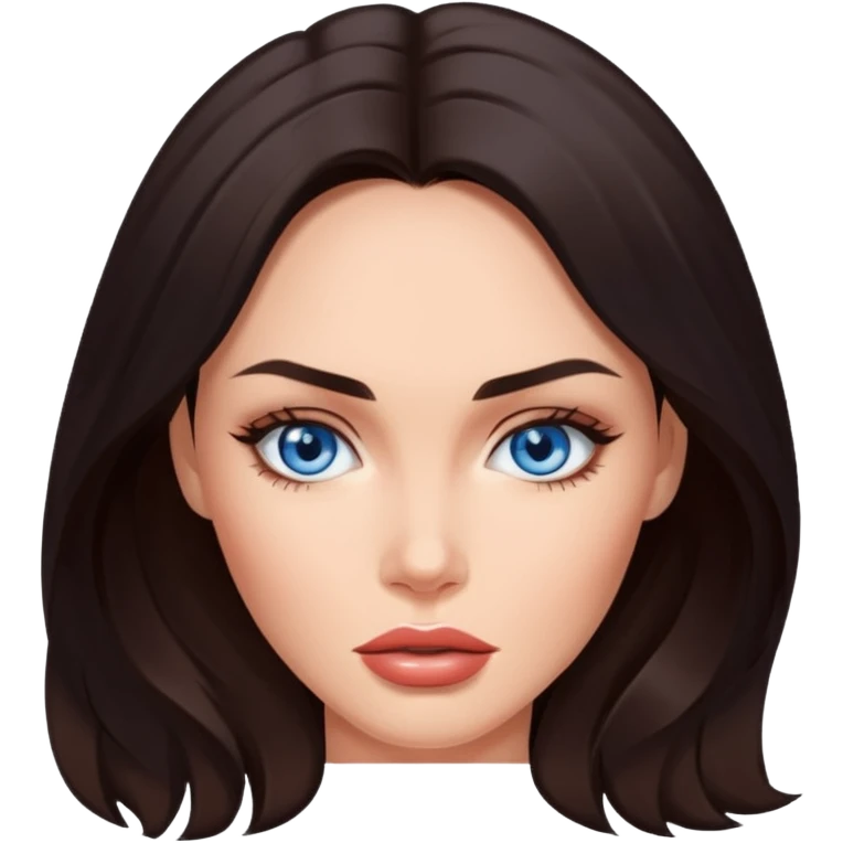 Megan fox blue eyes  emoji