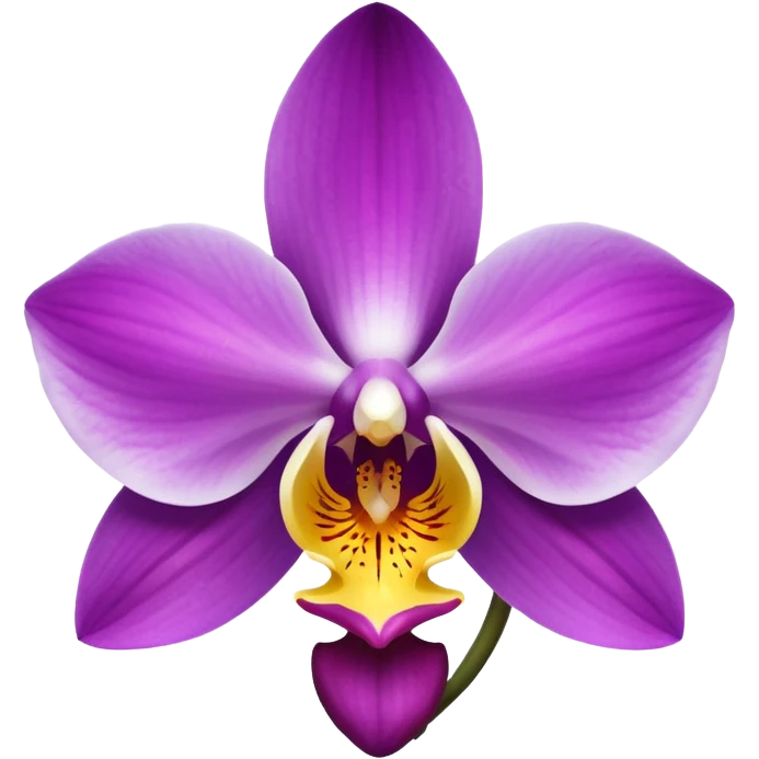 Orquídea emoji