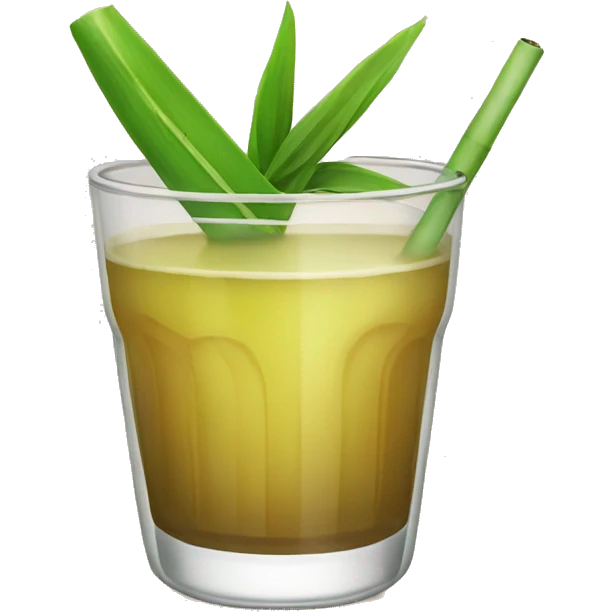 sugar cane tea drink emoji