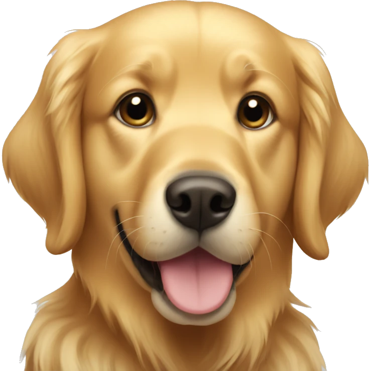 Golden retriever emoji