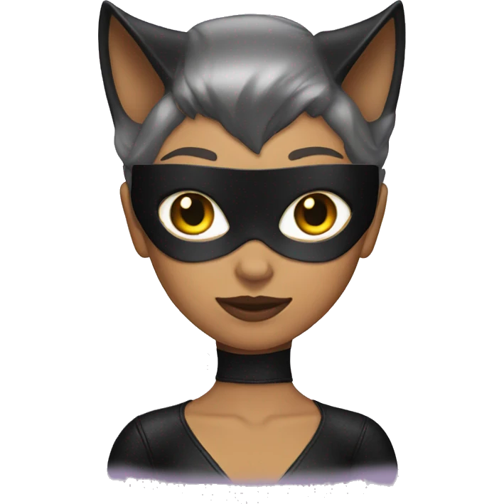 Cat woman emoji