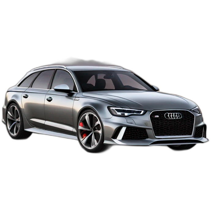 futuristic rs6 audi emoji