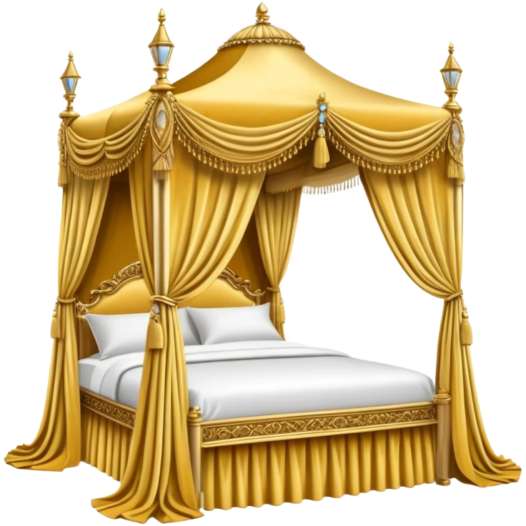 princess canopy bed emoji