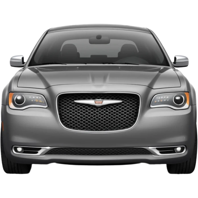 2018 Chrysler 300 gray with gray rims emoji