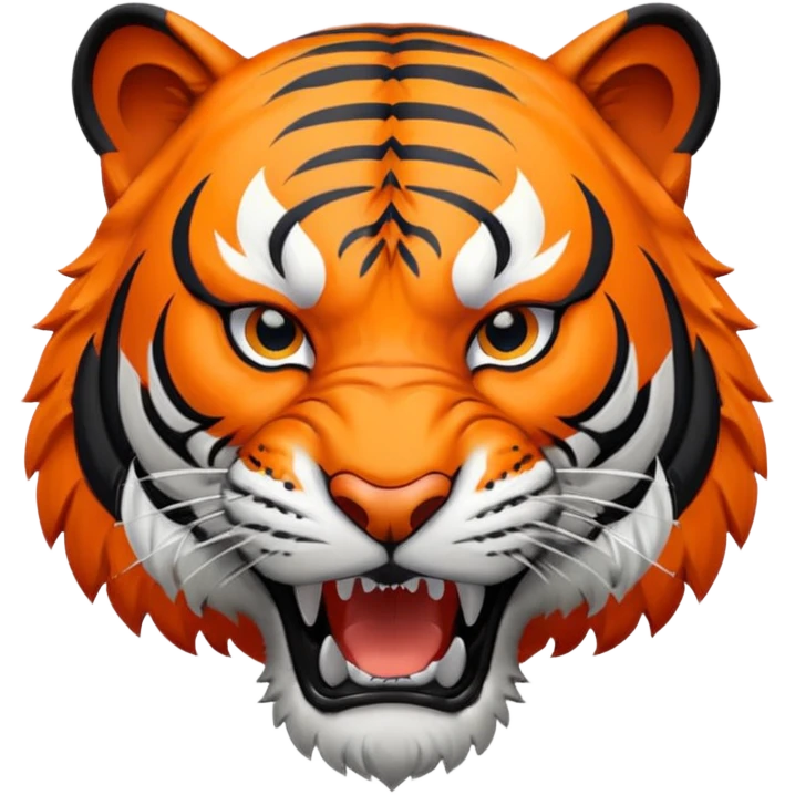Harrisburg High School Tiger Logo emoji