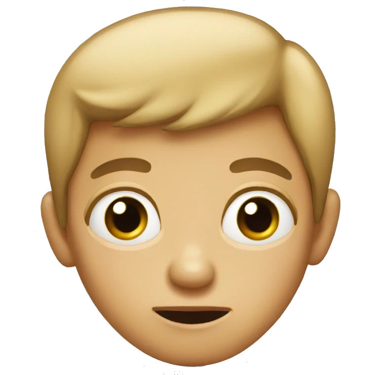 a person with big eyes surprising emoji