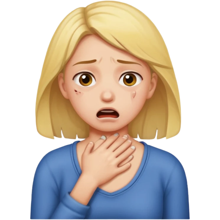 Sexy girl being choked  emoji