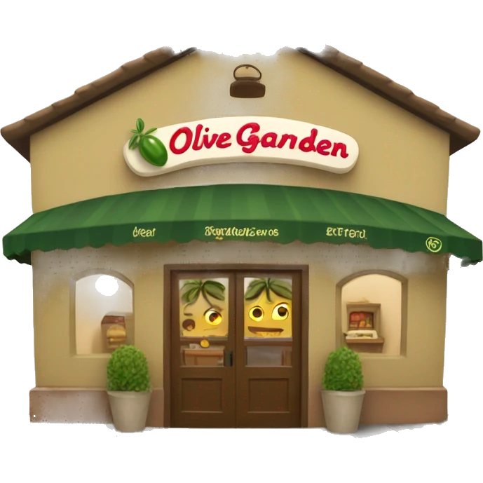 Olive Garden restaurant  emoji
