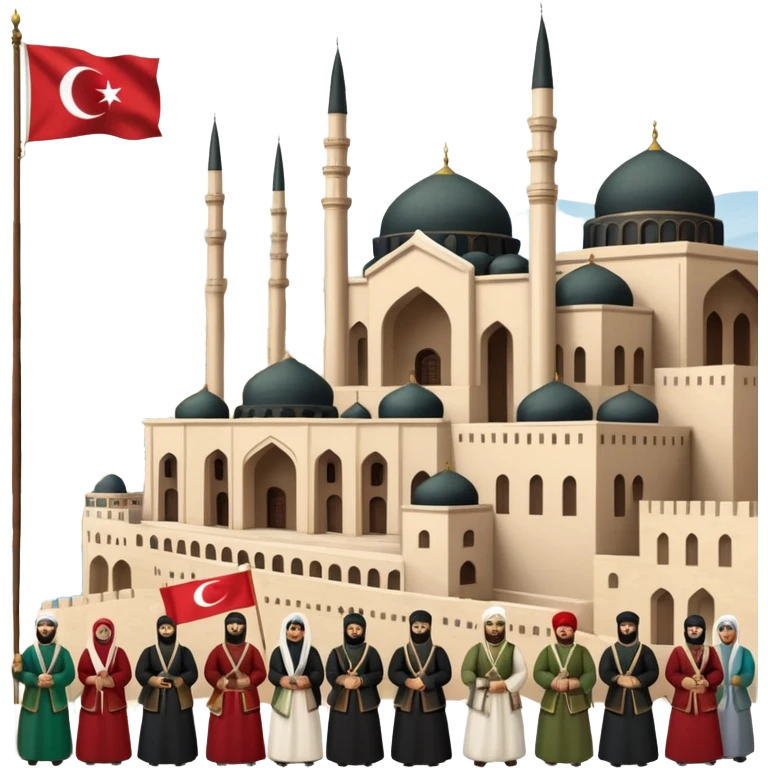 The Ottoman Empire in the year 1453The year of the Ottoman Empire 1453  emoji