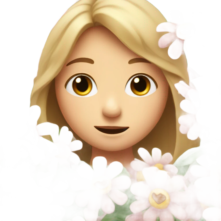 🥹🌸 emoji
