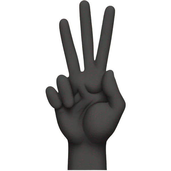Peace sign  emoji