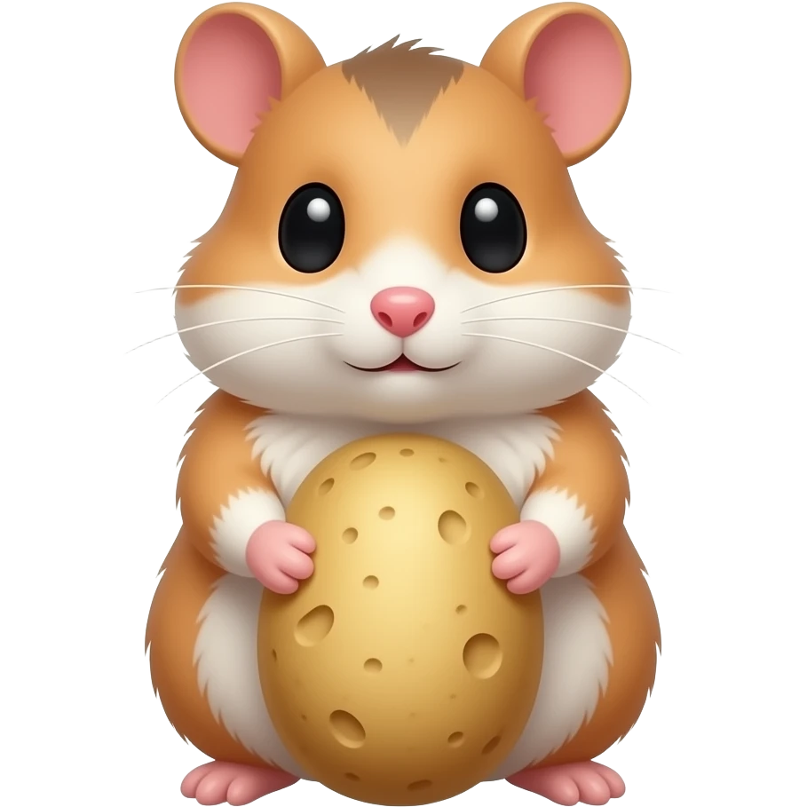 hamster + potato emoji