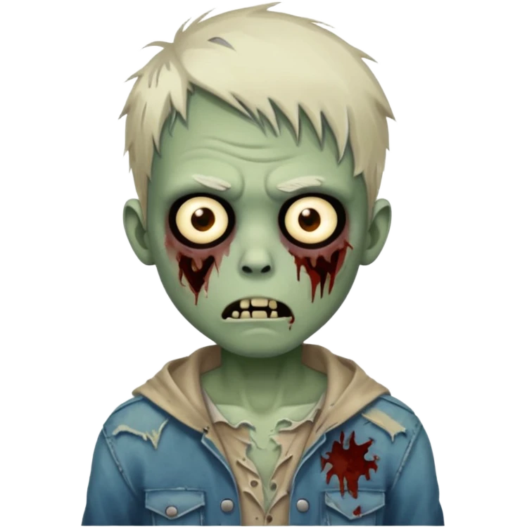 boy zombie emoji