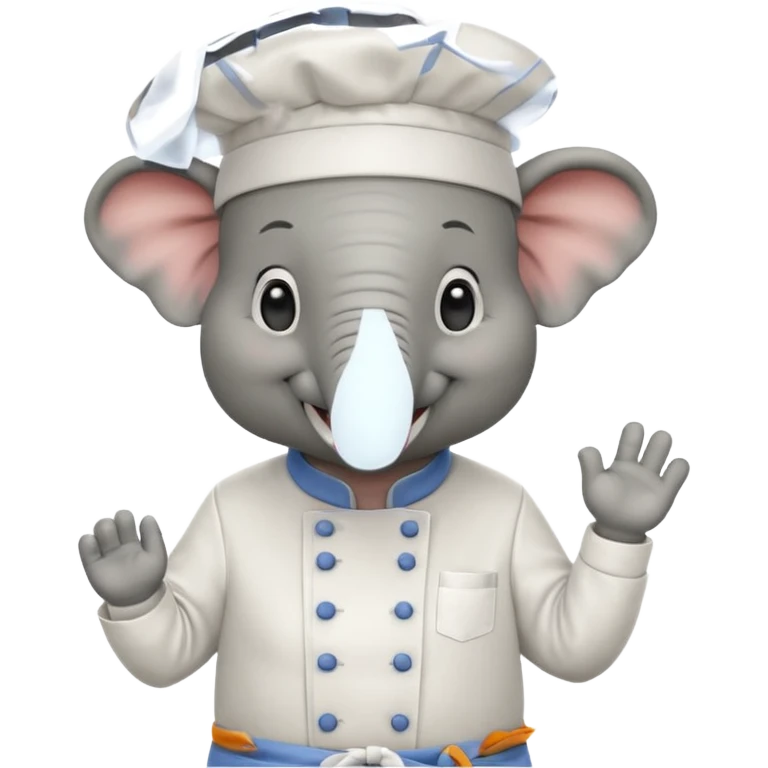 chef elephant emoji