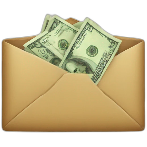 mail money emoji