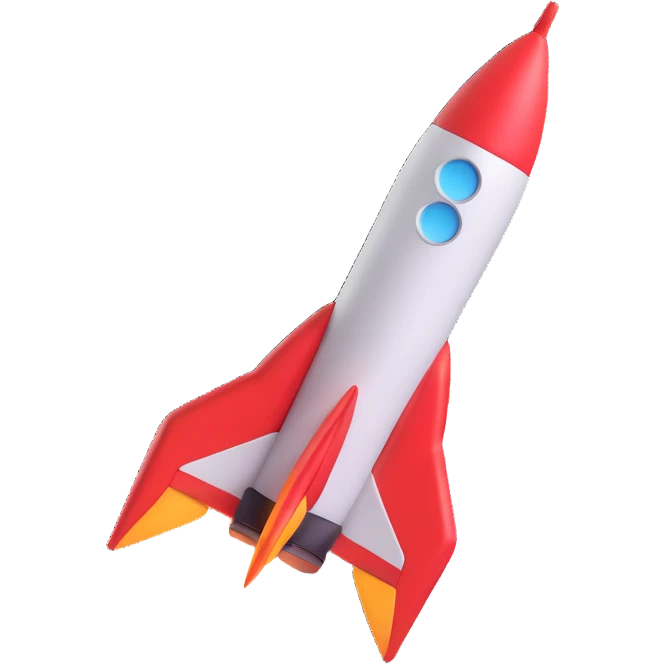 Rocket Colour full emoji