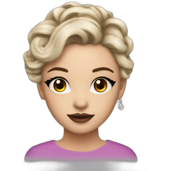 Morgane makeup emoji