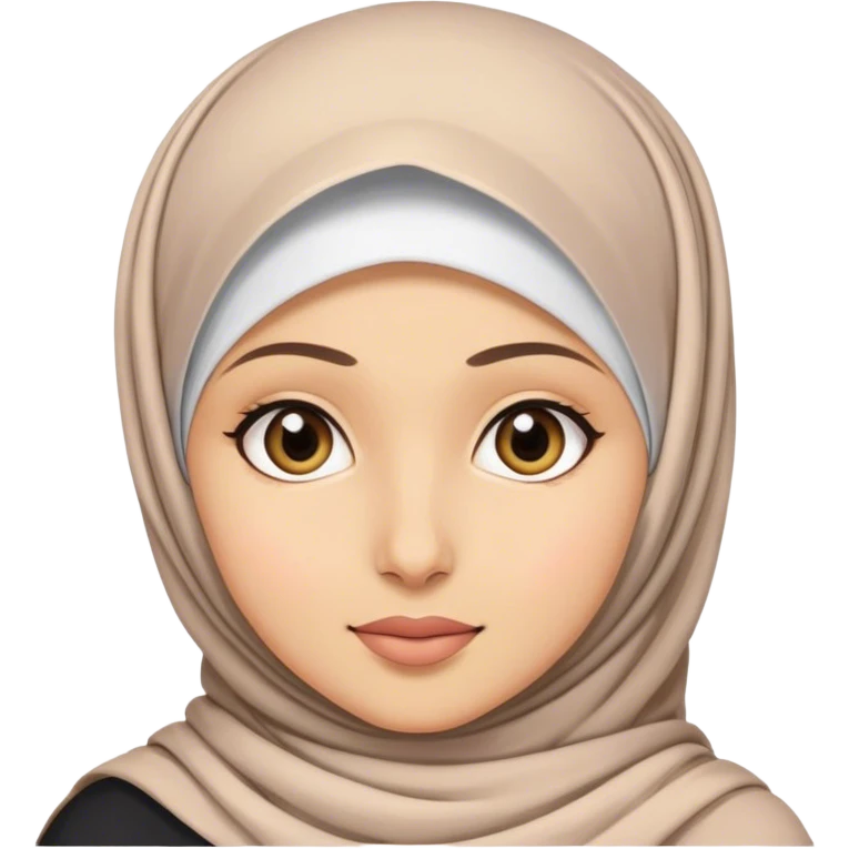 Girl with hijab emoji