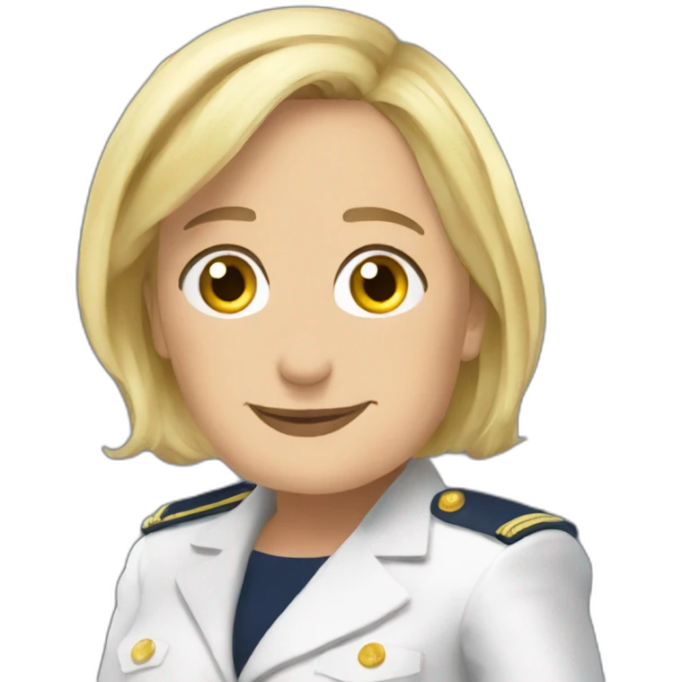 Marine le pen  emoji
