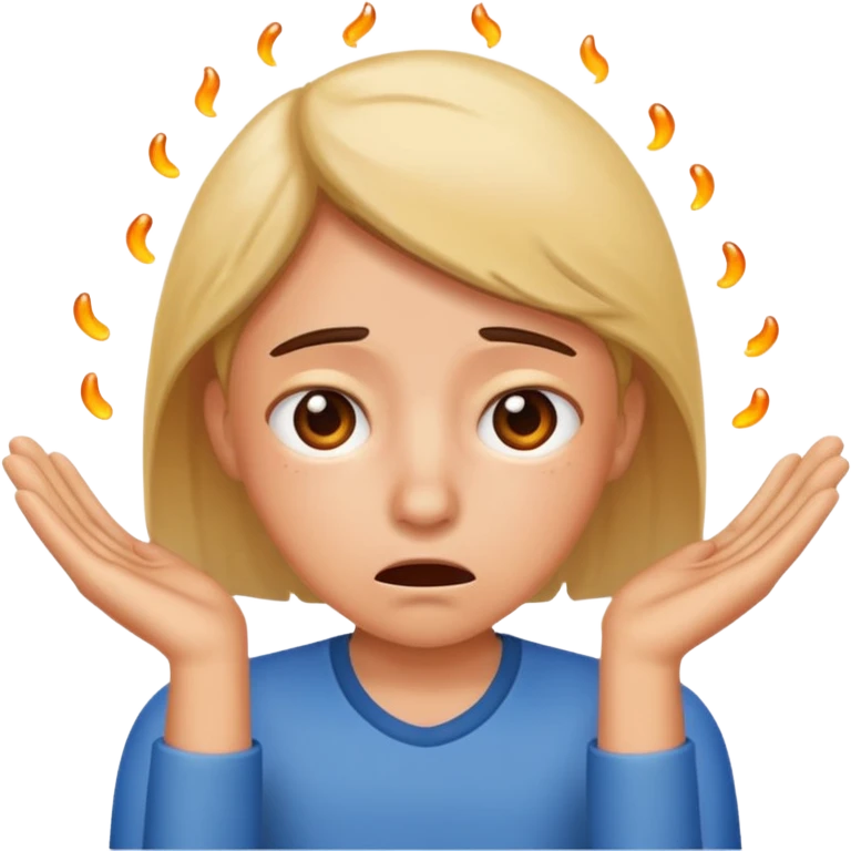 Anxious  emoji