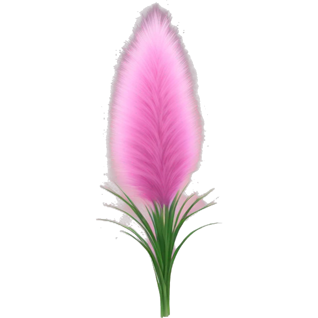 Pink muhly emoji